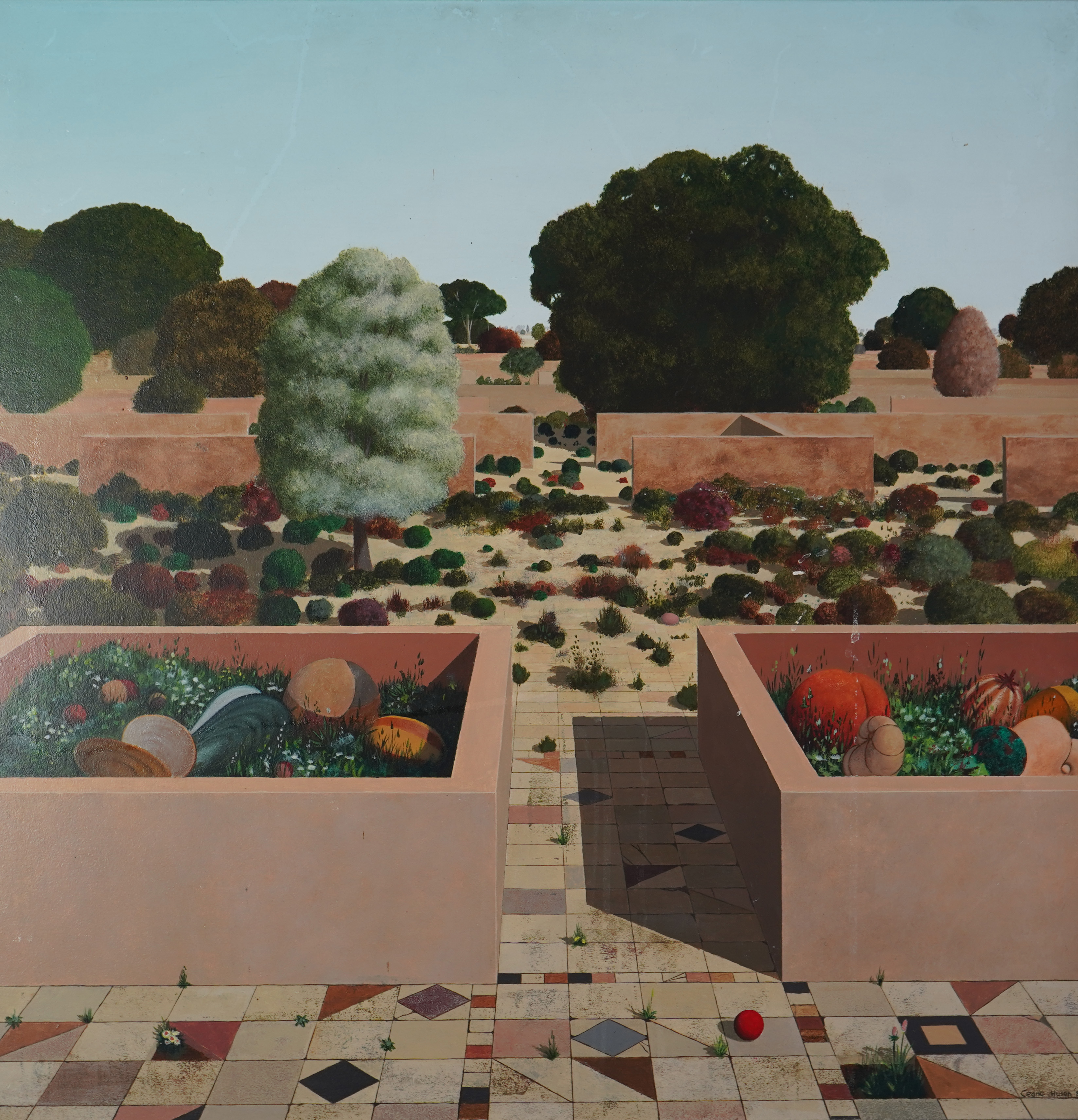 Cedric Huson, Contemporary, Deserted Garden